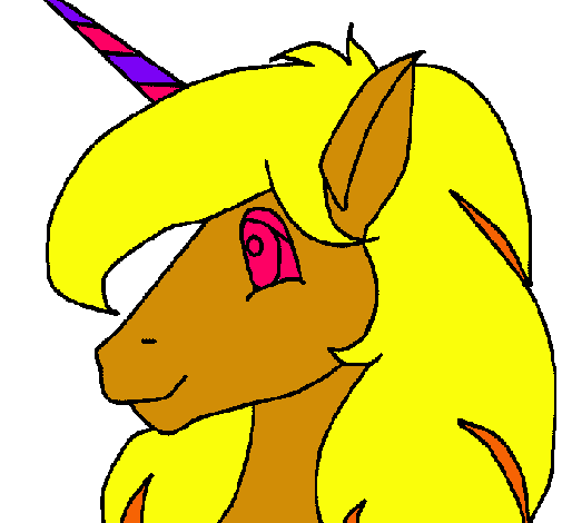 Dibujo Pequeño unicornio pintado por luawimnxclub