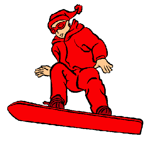 Dibujo Snowboard pintado por Lokitha