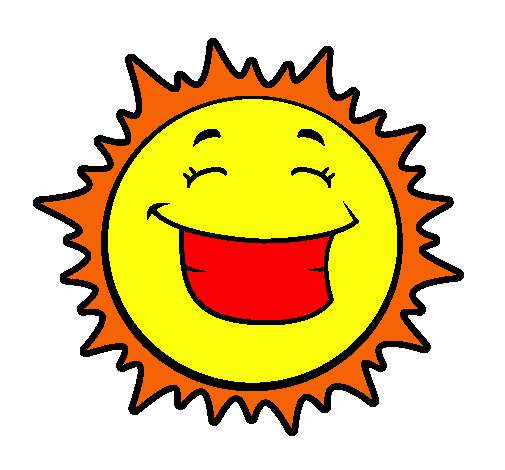 Dibujo Sol sonriendo pintado por LUISITOLEYVA