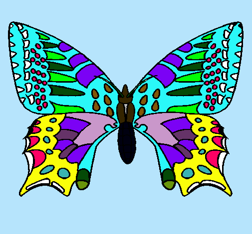 Dibujo Mariposa 5 pintado por jeshu_123