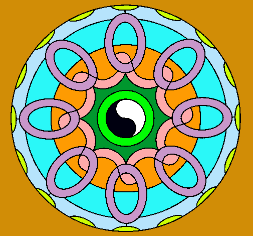 Dibujo Mandala 26 pintado por valerina10