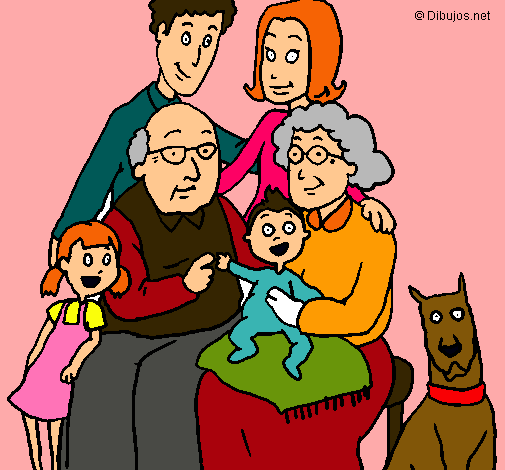 Dibujo Familia pintado por Meliiii