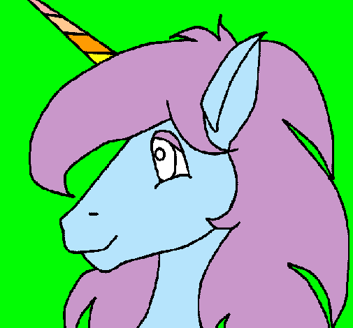 Dibujo Pequeño unicornio pintado por valerina10