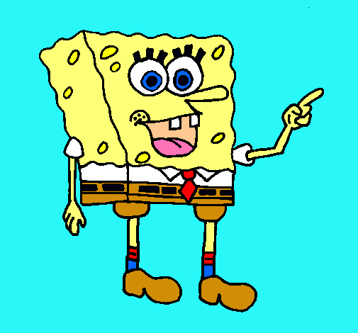 Dibujo Bob Esponja pintado por josemanue