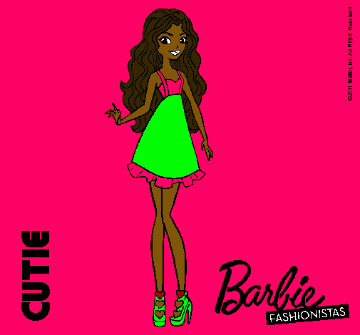 Dibujo Barbie Fashionista 3 pintado por Love_Magic