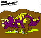 Dibujo Imaginext 13 pintado por dinosaur