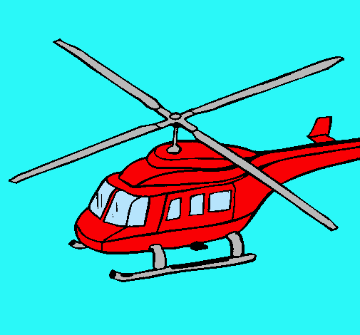 Dibujo Helicóptero  pintado por fher125