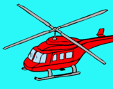 Dibujo Helicóptero  pintado por fher125