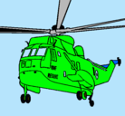 Dibujo Helicóptero al rescate pintado por HelicoPterp3