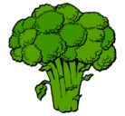 Dibujo Brócoli pintado por alfredoooooo