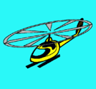 Dibujo Helicóptero pintado por cdxs