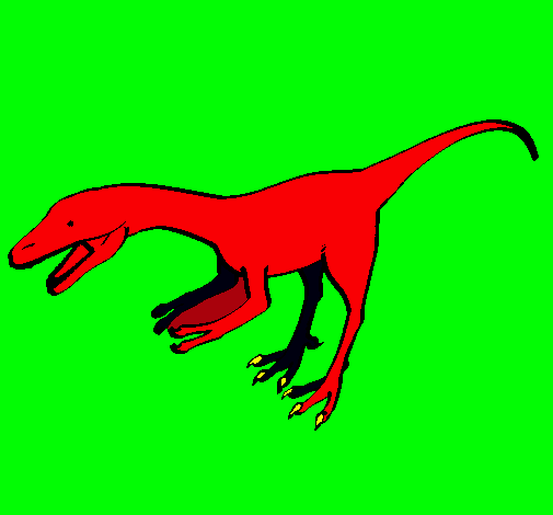 Dibujo Velociraptor II pintado por alvaro07