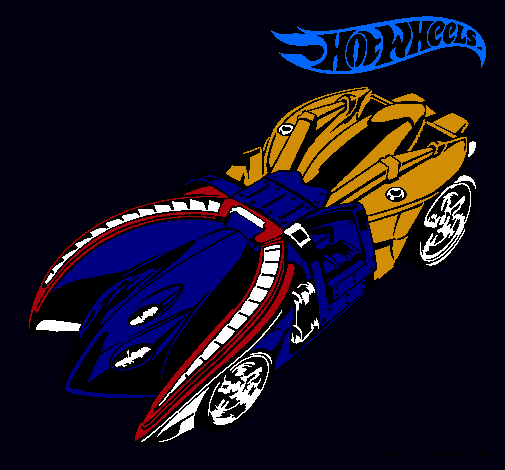 Dibujo Hot Wheels 7 pintado por JACOBITO