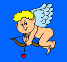 Dibujo Cupido pintado por icarly