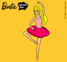 Dibujo Barbie bailarina de ballet pintado por NURIAvara