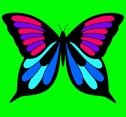 Dibujo Mariposa pintado por sugey2002