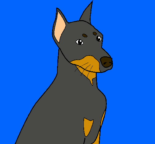 Dibujo Perro pintado por Yduart