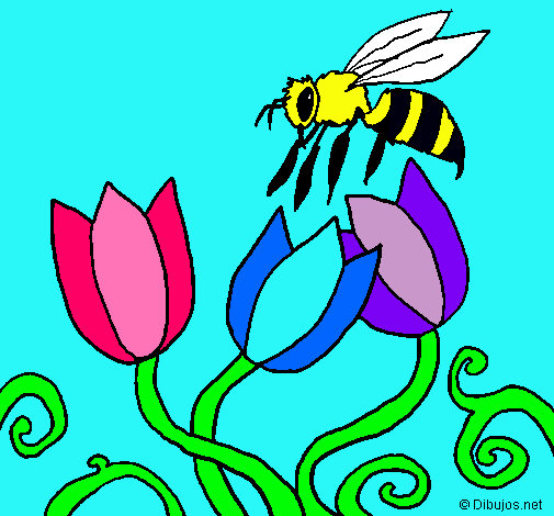 Dibujo Abeja pintado por sugey2002