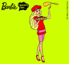 Dibujo Barbie cocinera pintado por anusky2