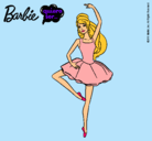 Dibujo Barbie bailarina de ballet pintado por akkanne