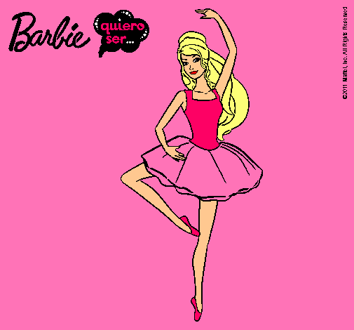 Dibujo Barbie bailarina de ballet pintado por axel21boyfro