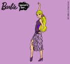 Dibujo Barbie flamenca pintado por osiris