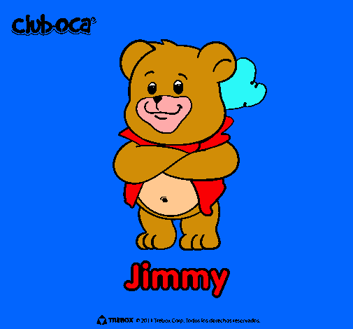 Dibujo Jimmy pintado por BRANDONROSAS