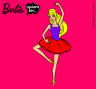 Dibujo Barbie bailarina de ballet pintado por tomito