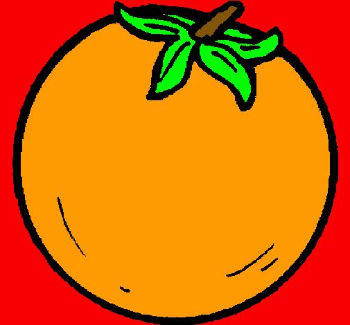 Dibujo naranjas pintado por dioskary