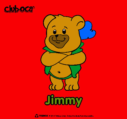 Dibujo Jimmy pintado por ANYEIRA