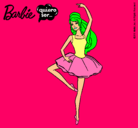 Dibujo Barbie bailarina de ballet pintado por Eugee