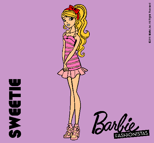 Dibujo Barbie Fashionista 6 pintado por Andrea_isawa