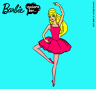 Dibujo Barbie bailarina de ballet pintado por vanializ