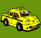 Dibujo Herbie Taxista pintado por 1004