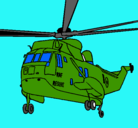 Dibujo Helicóptero al rescate pintado por SDWEH