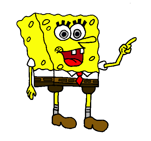 Dibujo Bob Esponja pintado por mbethaniax