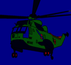 Dibujo Helicóptero al rescate pintado por alanbt