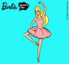 Dibujo Barbie bailarina de ballet pintado por christian1