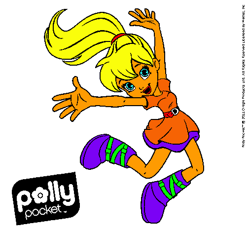 Dibujo Polly Pocket 10 pintado por merinda