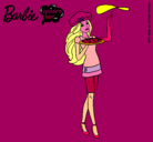 Dibujo Barbie cocinera pintado por iratze