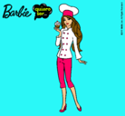 Dibujo Barbie de chef pintado por Antonia10