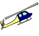 Dibujo Helicóptero de juguete pintado por baltazar