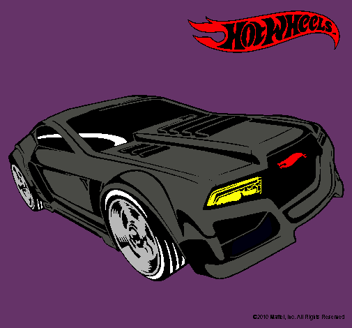 Dibujo Hot Wheels 5 pintado por maxicapo