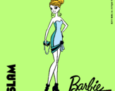 Dibujo Barbie Fashionista 5 pintado por 259los
