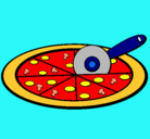 Dibujo Pizza pintado por Josepe