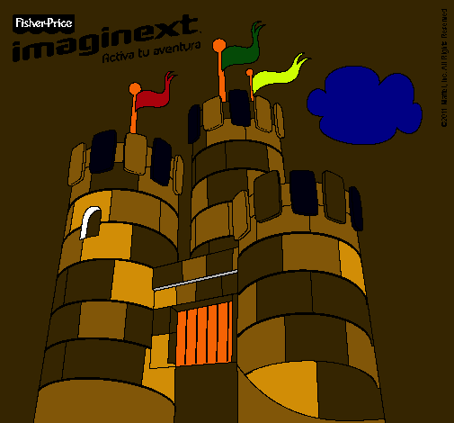 Dibujo Imaginext 11 pintado por pantu