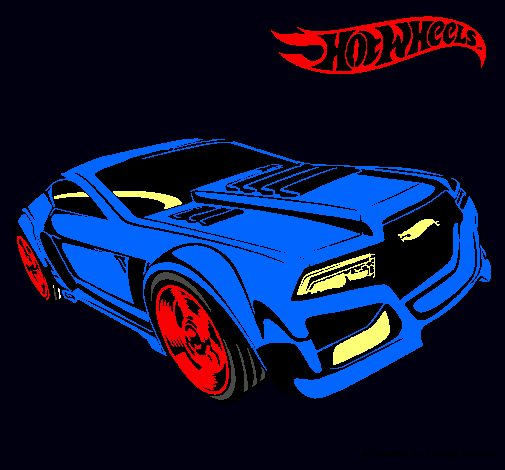 Dibujo Hot Wheels 5 pintado por zoyla