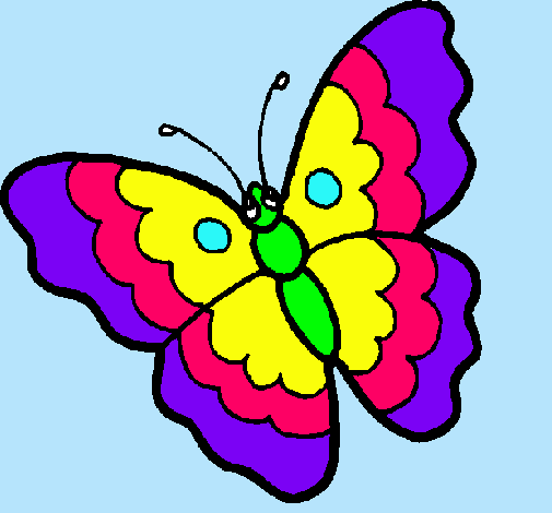 Dibujo Mariposa pintado por danitalinda