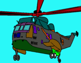 Dibujo Helicóptero al rescate pintado por Lance5