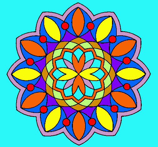 Dibujo Mandala 20 pintado por karolinaa